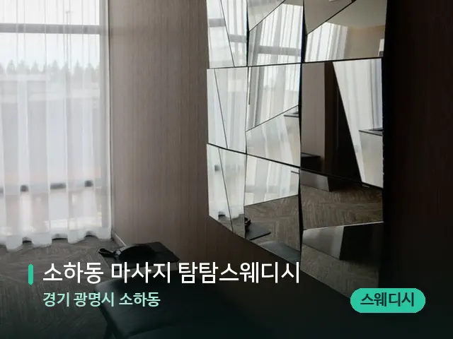 경기 광명시 소하동 소하동 마사지 탐탐스웨디시 — 스파 관리실 내부