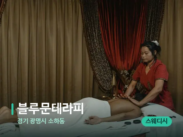 경기 광명시 소하동 블루문테라피 — 스파 마사지 베드